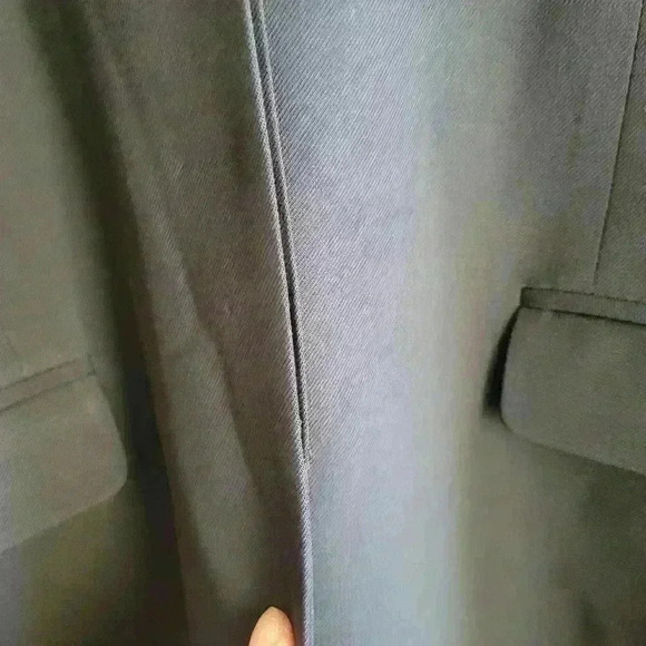 Vintage HUGO BOSS  Women's Black Blazer 75% Virgen Wool Stretch - Picture 9 of 14